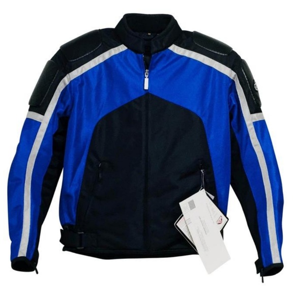 FirstGear Other - FirstGear • Leather Mesh Tex Motorcycle Jacket